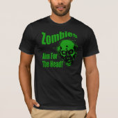 Zombies komen eraan2 t-shirt (Voorkant)
