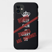 Zombies komen eraan Case-Mate iPhone case (Achterkant)