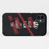 Zombies komen eraan Case-Mate iPhone case (Achterkant (horizontaal))