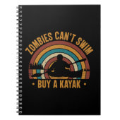 Zombies kunnen geen Kayak kopen Notitieboek (Voorkant)