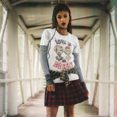 Zombies liefde is brainy halloween t-shirt