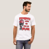 Zombies Liefhebben Hersenen Licht T-shirts (Voorkant volledig)