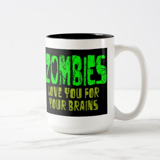 ZOMBIES LIVE BRAINS TWEEKLEURIGE KOFFIEMOK (Rechts)