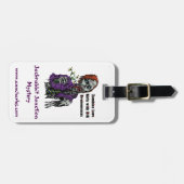 Zombies Love Girls van Ann Charles Bagagelabel (Voorkant horizontaal)