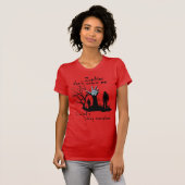 Zombies maken me niet bang. Ik heb een niertranspl T-shirt (Voorkant volledig)