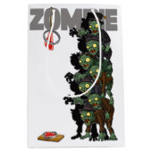 zombies medium cadeauzakje (Voorkant)