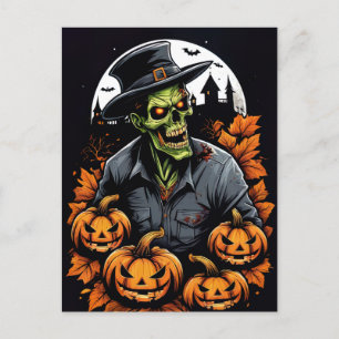 Zombie's nacht uit briefkaart