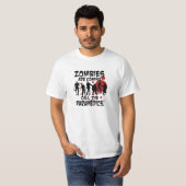 Zombiës noemt het T-shirt van Paramedica (Voorkant volledig)