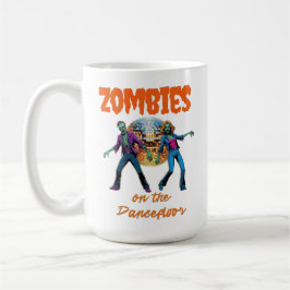 Zombies op de dansvloer koffiemok