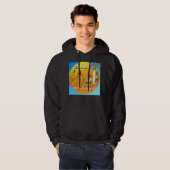 Zombiës op vakantie hoodie (Voorkant volledig)