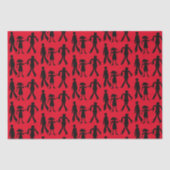 Zombies patterned Walking Dead Tissuepapier (Voorkant)