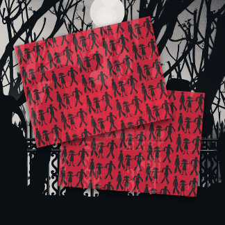 Zombies patterned Walking Dead Tissuepapier