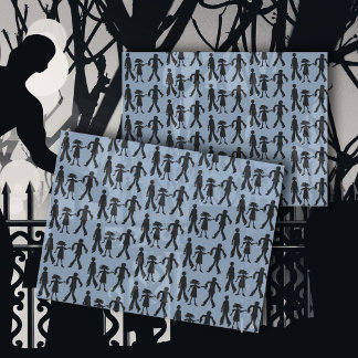 Zombies patterned Walking Dead Tissuepapier