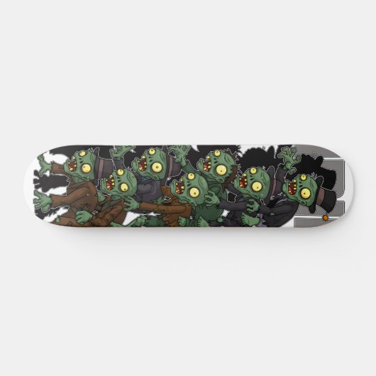 zombies persoonlijk skateboard (Horizontaal)