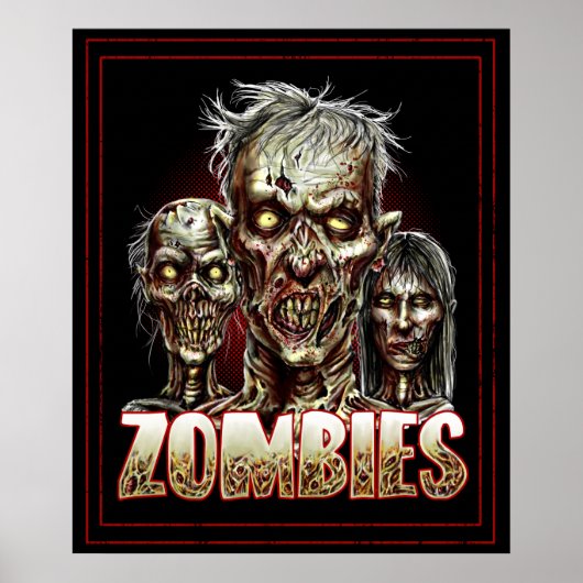 Zombies Poster (Voorkant)