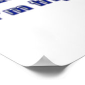 Zombies-reisbord Poster (Hoek)