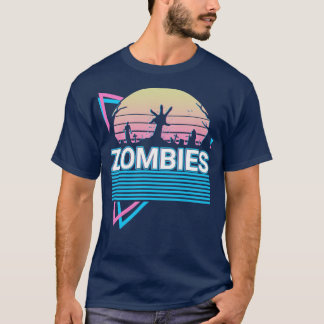 Zombies Retro T-shirt