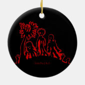 Zombies Rising Ornament (Achterkant)