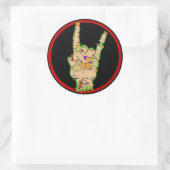 Zombies Rock sticker (oude versie) (Tas)
