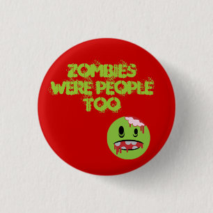Zombies Ronde Button 3,2 Cm