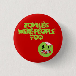 Zombies Ronde Button 3,2 Cm
