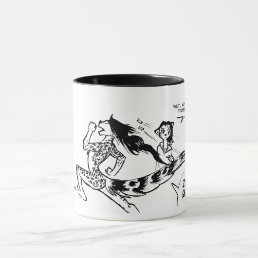 ZOMBIES RUNNNN!!! Een Mok van drie Jaguars (Midden)