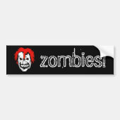 zombies! (Schmile) Bumpersticker (Voorkant)