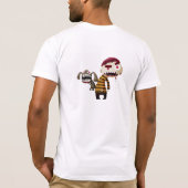 Zombies sneller dan jij t-shirt (Achterkant)