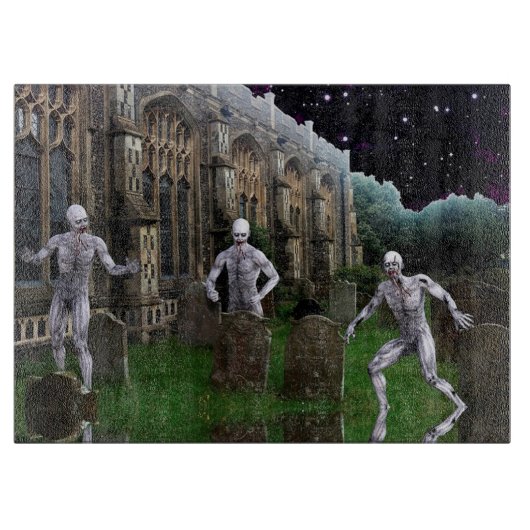 Zombies Snijplank (Voorkant)