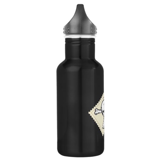 Zombies-stempel - waterfles (Links)