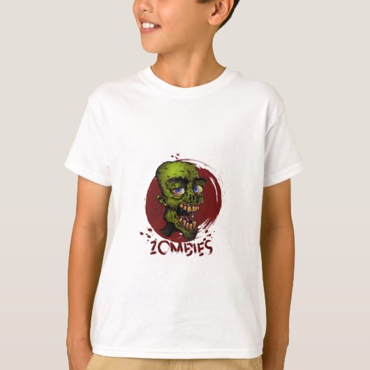 Zombies T-shirt (Voorkant)