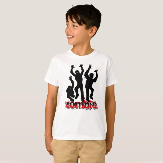 Zombies T-shirt (Voorkant volledig)