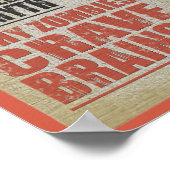 Zombies the Magazine undoods Poster (Hoek)