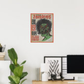Zombies the Magazine undoods Poster (Thuiskantoor)