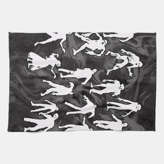 ZOMBIES THEEDOEK (Horizontaal)