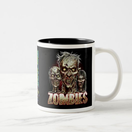 ZOMBIES! TWEEKLEURIGE KOFFIEMOK (Rechts)