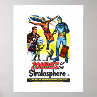 Zombiës van de Stratosfeer Poster