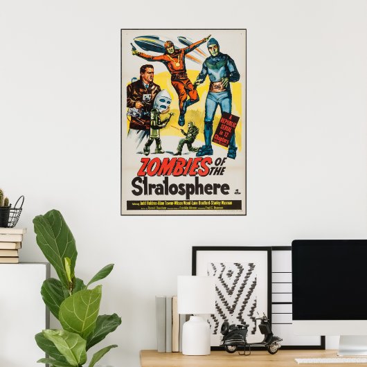Zombiës van het poster Stratosfeer (Thuiskantoor)