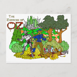 Zombiës van OZ Briefkaart