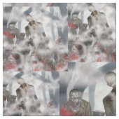 ZOMBIES! WALEN DOOD! PIMA COTTON FABRIC! STOF (Swatch)