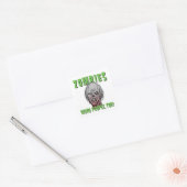Zombies waren mensen, te Sticker (Envelop)