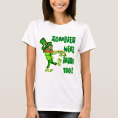Zombies waren ook Iers! T-shirt (Voorkant)