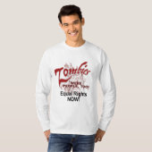 zombies waren ook mensen! t-shirt (Voorkant volledig)