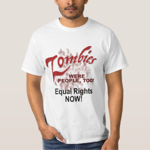 zombies waren ook mensen! t-shirt