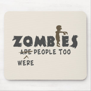 Zombies waren te veel mensen muismat