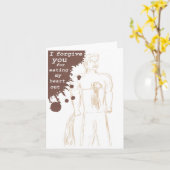 Zombies Wenskaart Kaart (Gele Bloem)