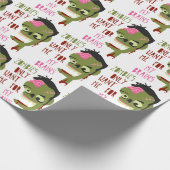 Zombies willen me cadeaupapier (Hoek)