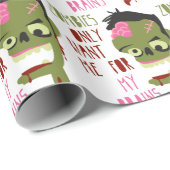 Zombies willen me cadeaupapier (Rol Hoek)