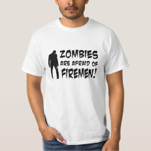 Zombies zijn bang voor T-shirt van Firemen