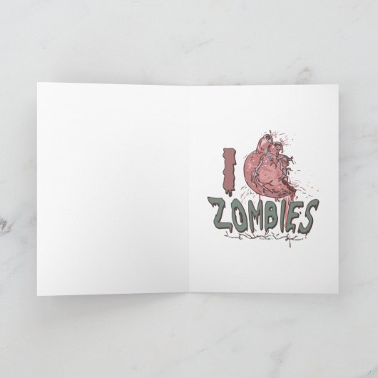 Zombiës zijn te veel mensen kaart (Binnen)